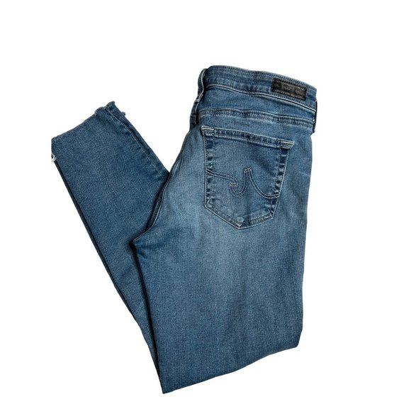 AG - ED Adriano Goldschmied The Legging Ankle Super Skinny Ankle Size 30‎ R - Picture 1 of 11
